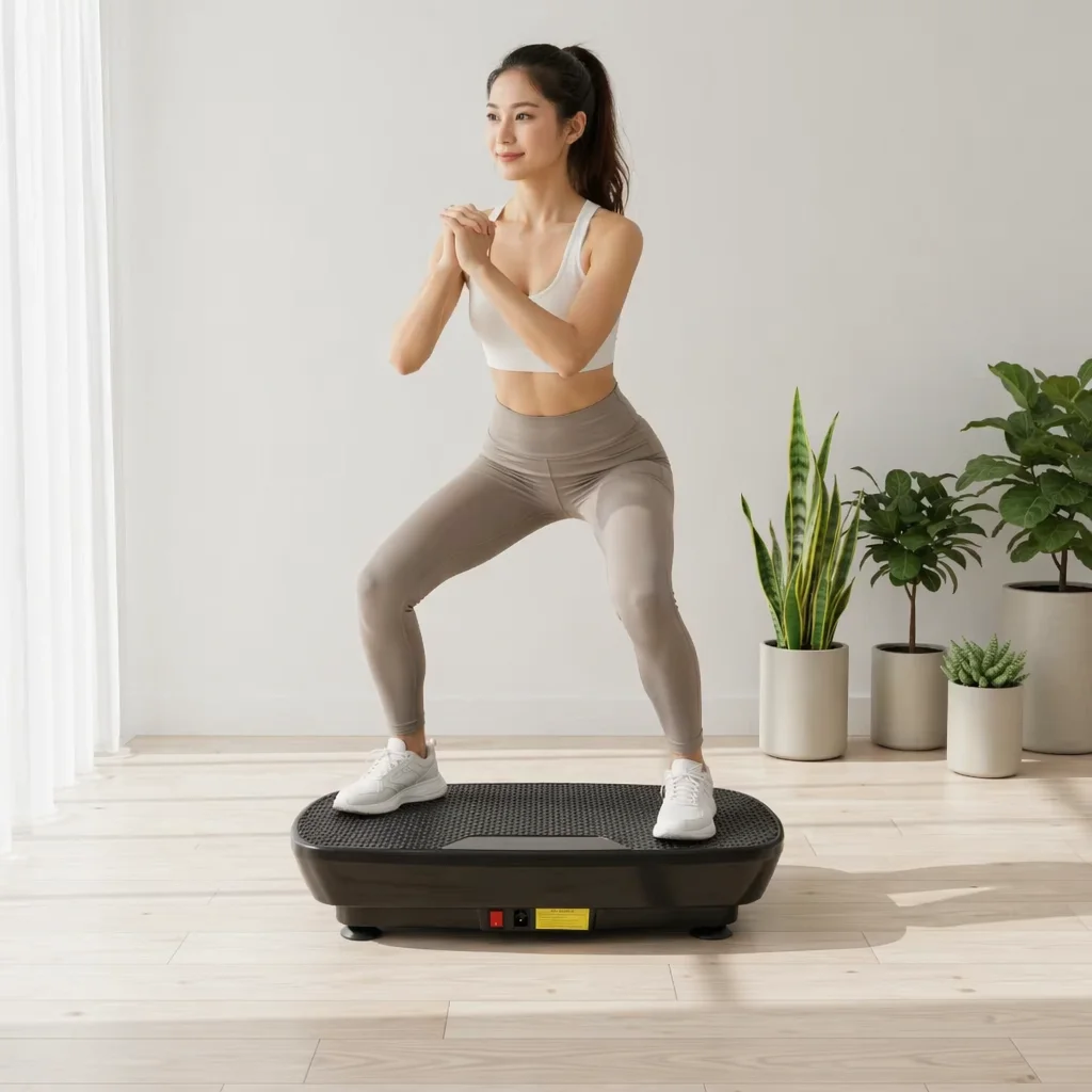 Factory Direct Vibration Plate Machine Exercise for Lazy People Sports Household Whole Body Fat Burning Home Gym