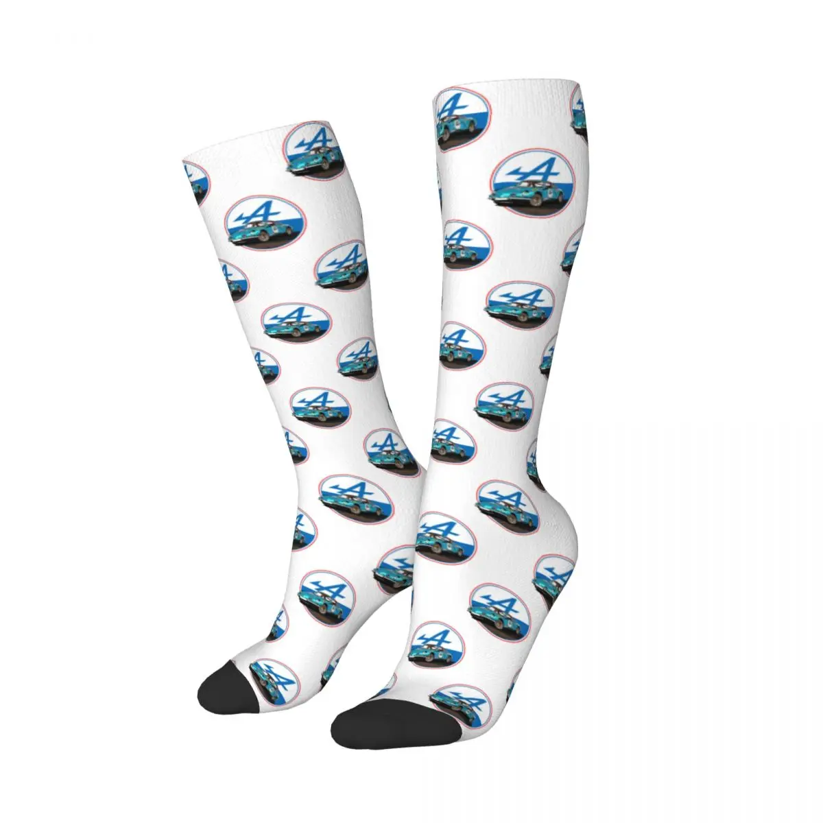 Legend Renault Alpine A110 Berlinette Socks Harajuku Stockings All Season Long Socks Accessories for Unisex Birthday Present