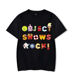 Jacknjellify Object Shows Rock T-Shirts New Tee Summer Women Men Fashion Casual HipHop Crewneck Short Sleeve Clothes