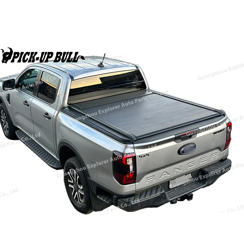 Pickup Trck Hard Tonneau Bed Cover for Ranger t9 Manual Retractable Accessories Tonneau Cover for Ranger T9 Roller Shutter