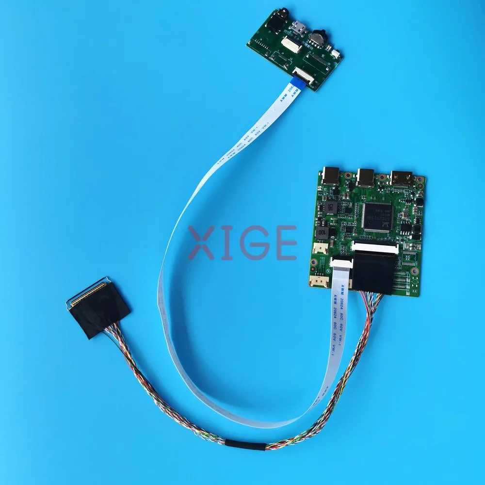 

Fit CLAA156WB11A CLAA156WB13A TYPE-C Mini-HDMI USB Micro Laptop Monitor Kit DIY 40-Pin LVDS LCD Driver Controller Board 1366*768