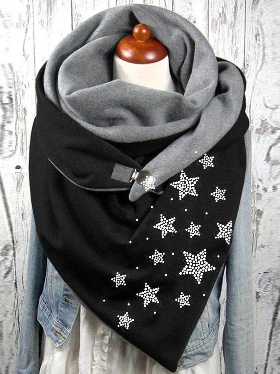 Star Casual Scarf And Shawl for Women