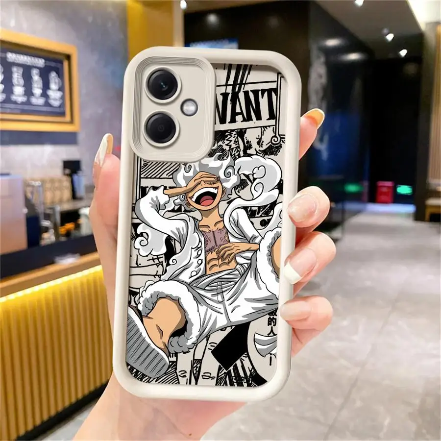 Xiaomi Redmi Note 10 11 12 Pro 13 14 Pro Plus 11s 12s ソフトシェル クール ワンピース ルフィ用ケース