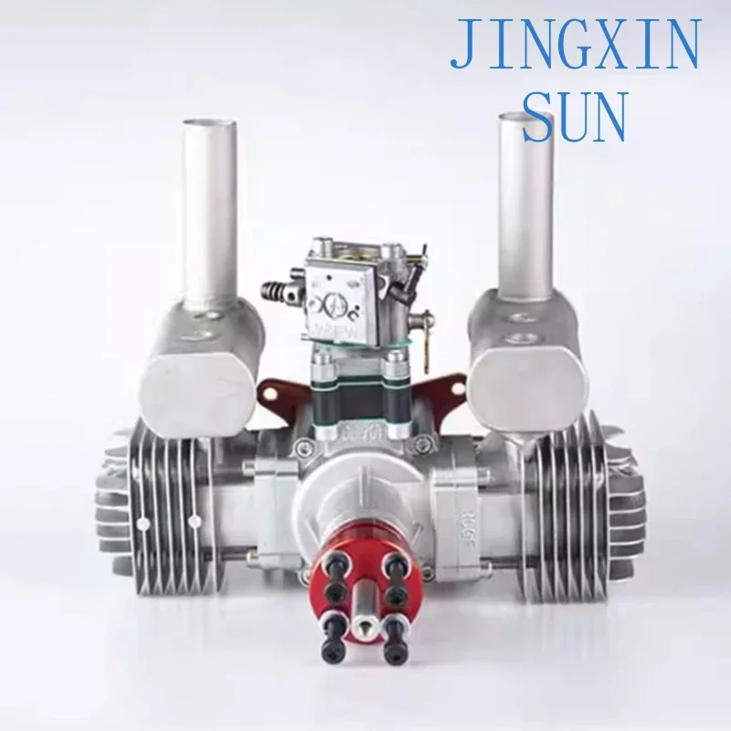New Twin-cylinder Two-stroke Aeromodel Engine V3 New Fixed-wing Stunt Fancy Flight