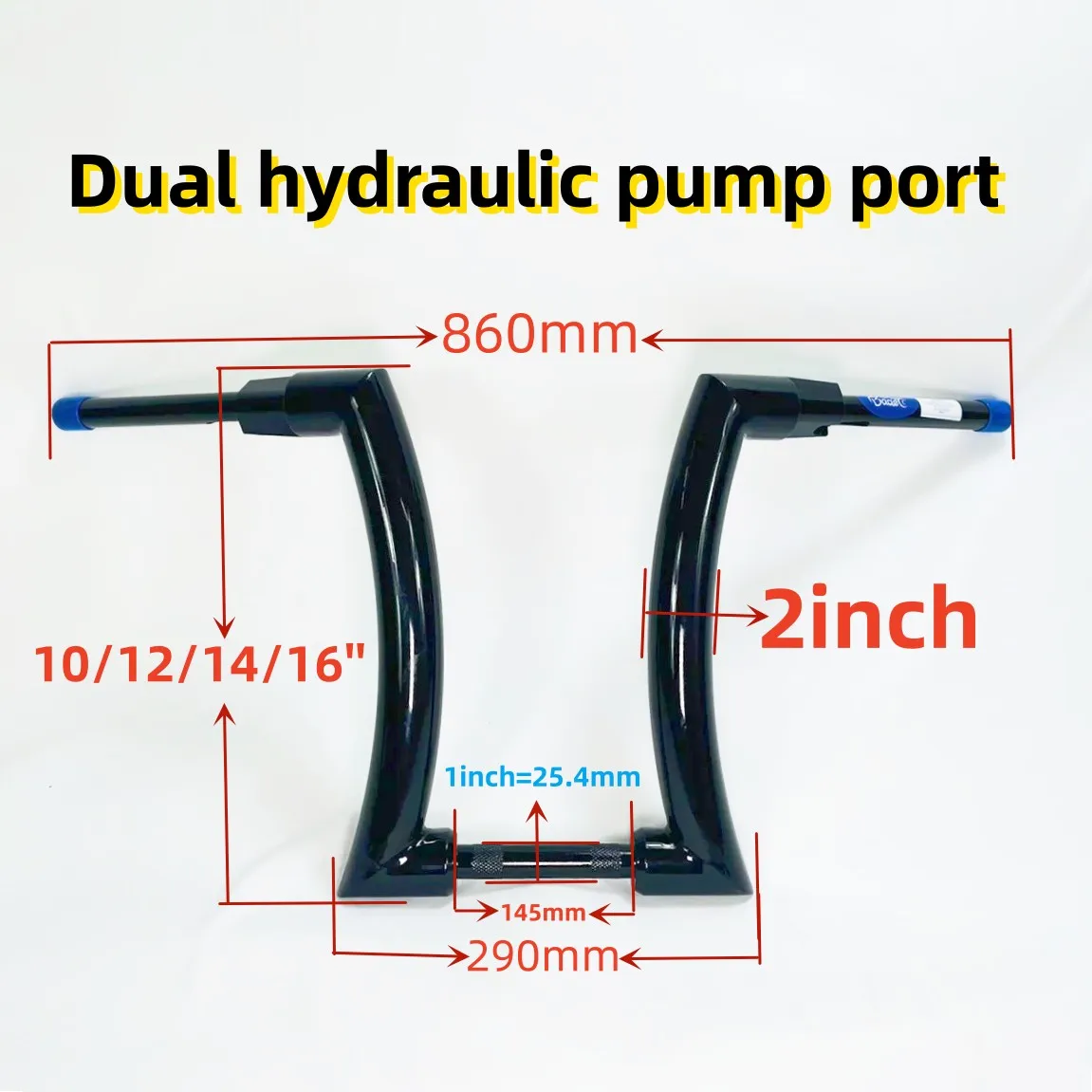 Motorcycle 2‘’ APE Hanger Bar For BMW R18 R 18  Classic Roctane Transcontinental R18 B Handlebars Handlebar Accessories