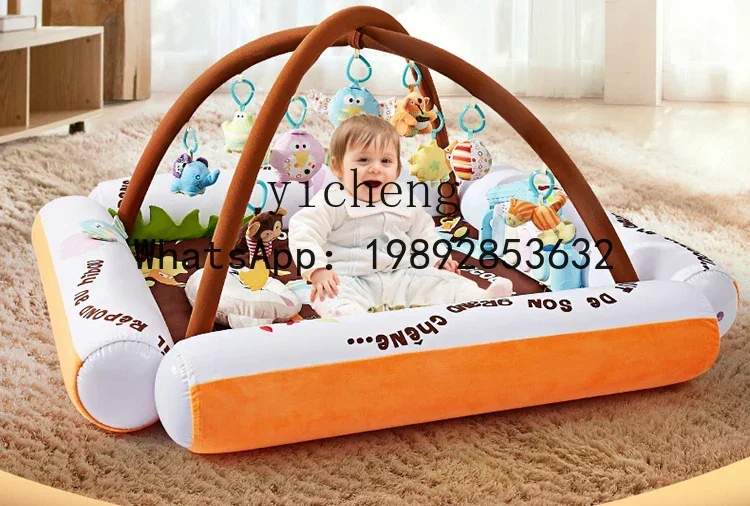 Mainan Bayi ABC Piano Pedal Gymnastic Guardrail Musik Edukasi Pendidikan Dini Hadiah untuk Bayi Baru Lahir