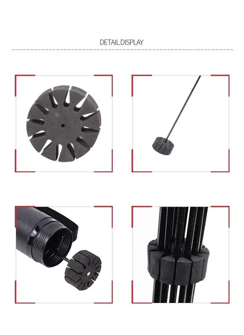 Soporte de marco de flecha dividida EVA, arco compuesto, aljaba redonda, soporte de 12 flechas, accesorios separador de protección de almacenamiento, 1/2 Uds.