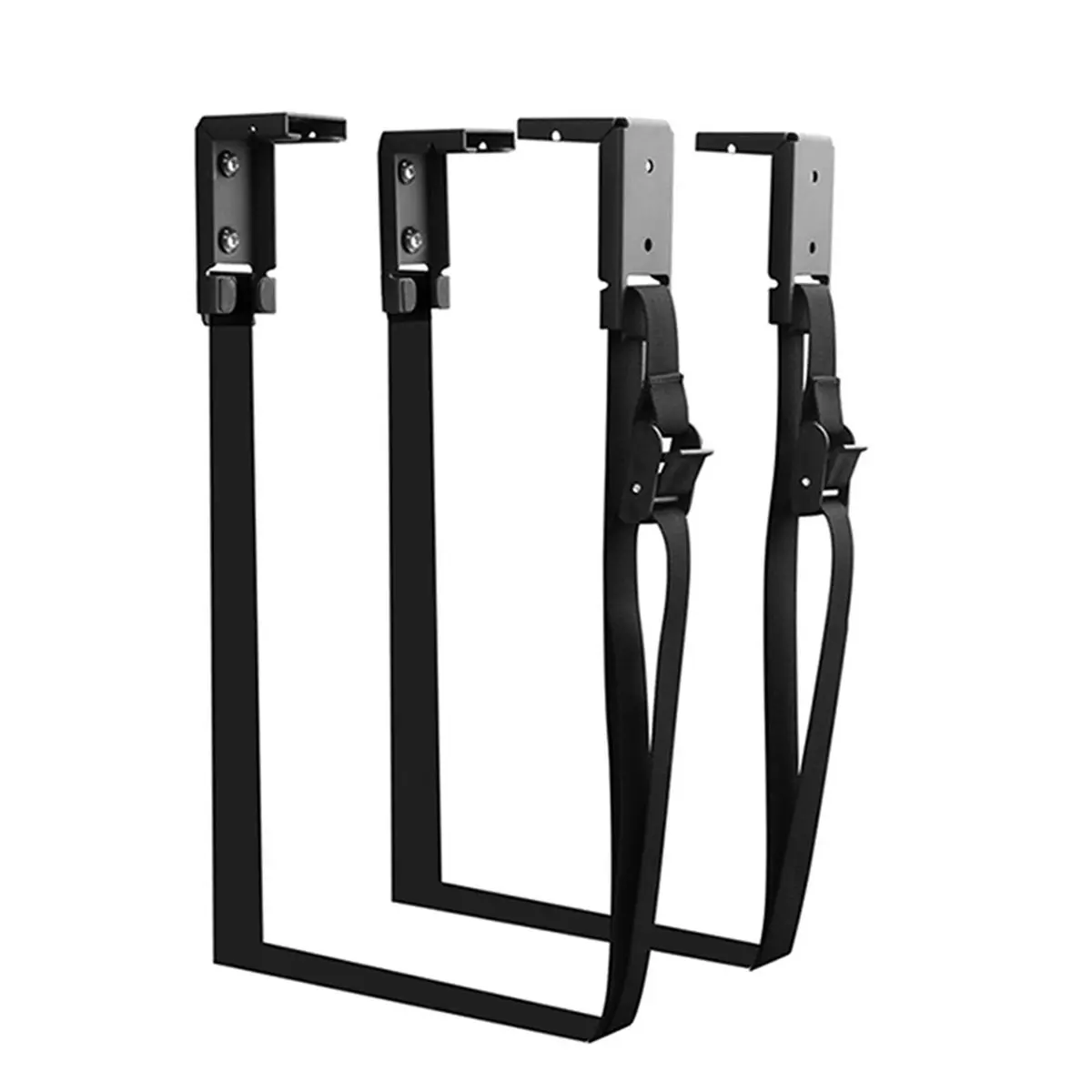 A46U Adjustable PC Case Holder - Under Desk & Wall Mounted CPU Stand, Computer Mainframe Hanger, Host Box Bracket Rack