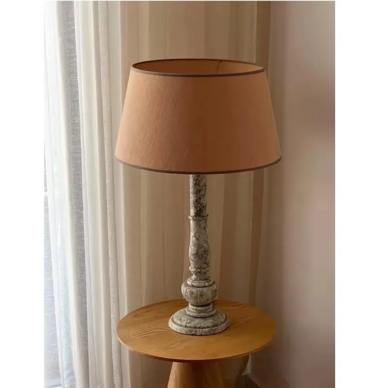 High-quality solid marble lamps for bedroom atmosphere and productivity