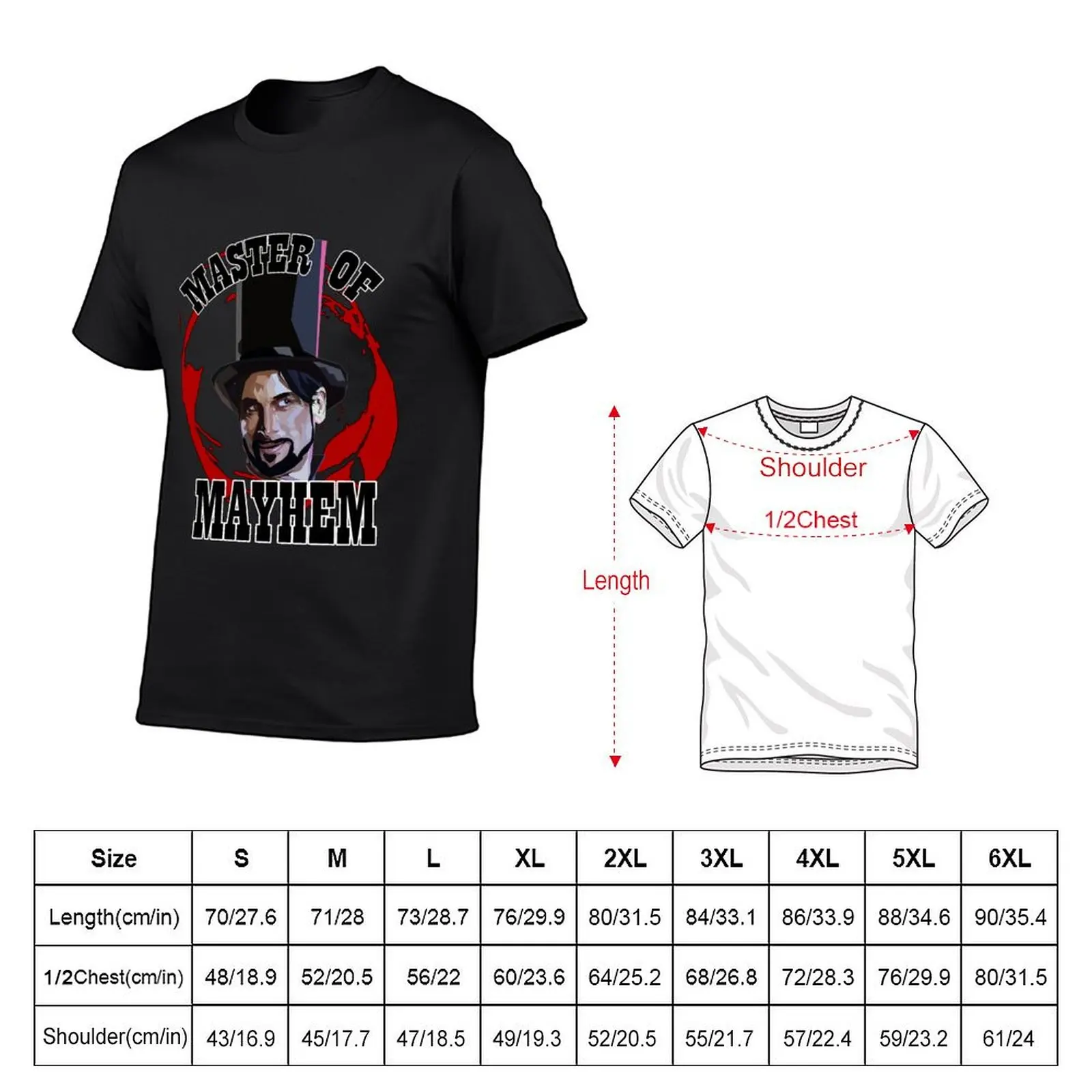 Master Of Mayhem. Julian Slink. Blood Drive T-Shirt animal prinfor boys korean fashion oversizeds men t shirts high quality