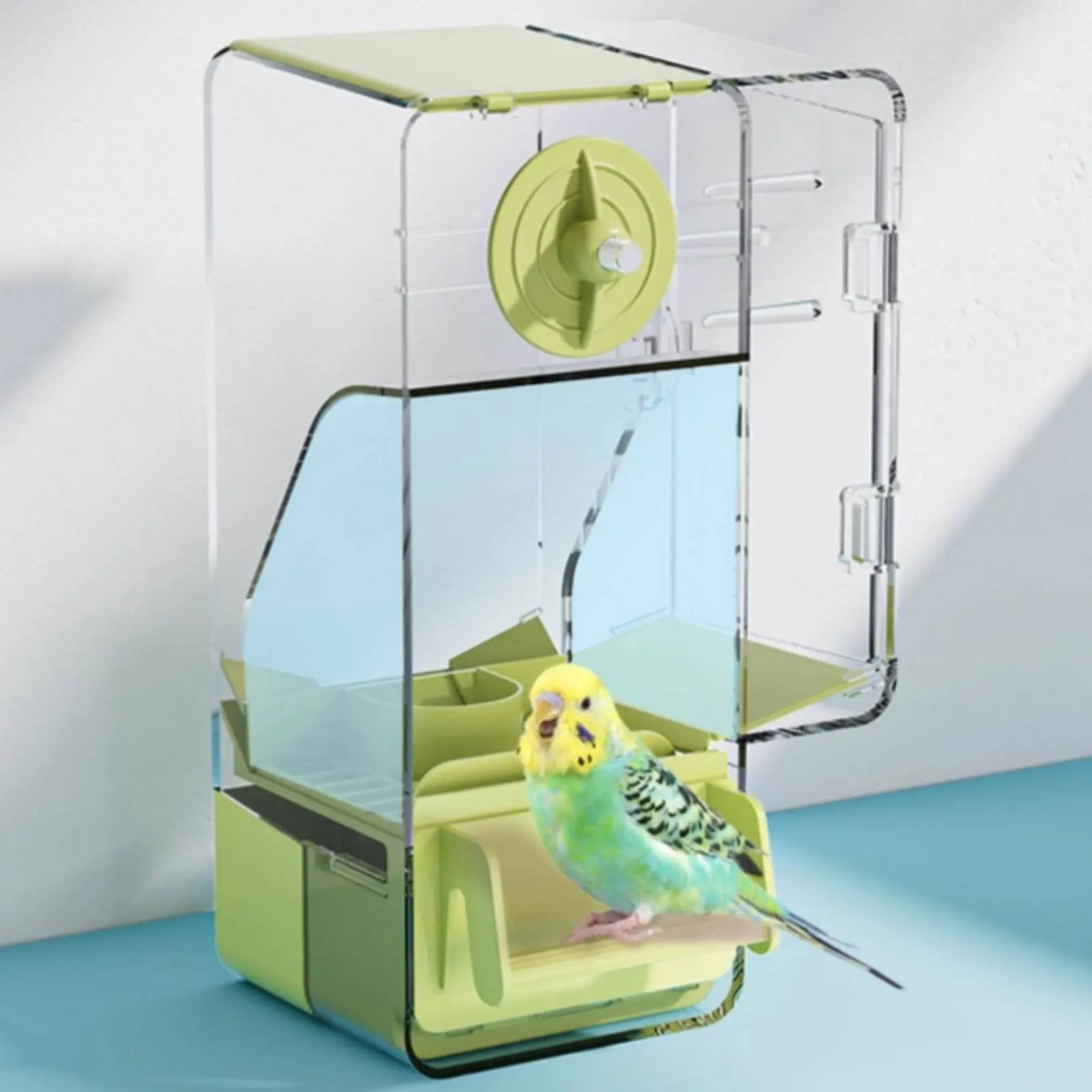 Picture 3: Seed Separating Feeder Splash-Resistant No Mess Bird Feeder Pet Supplies Easy to Install