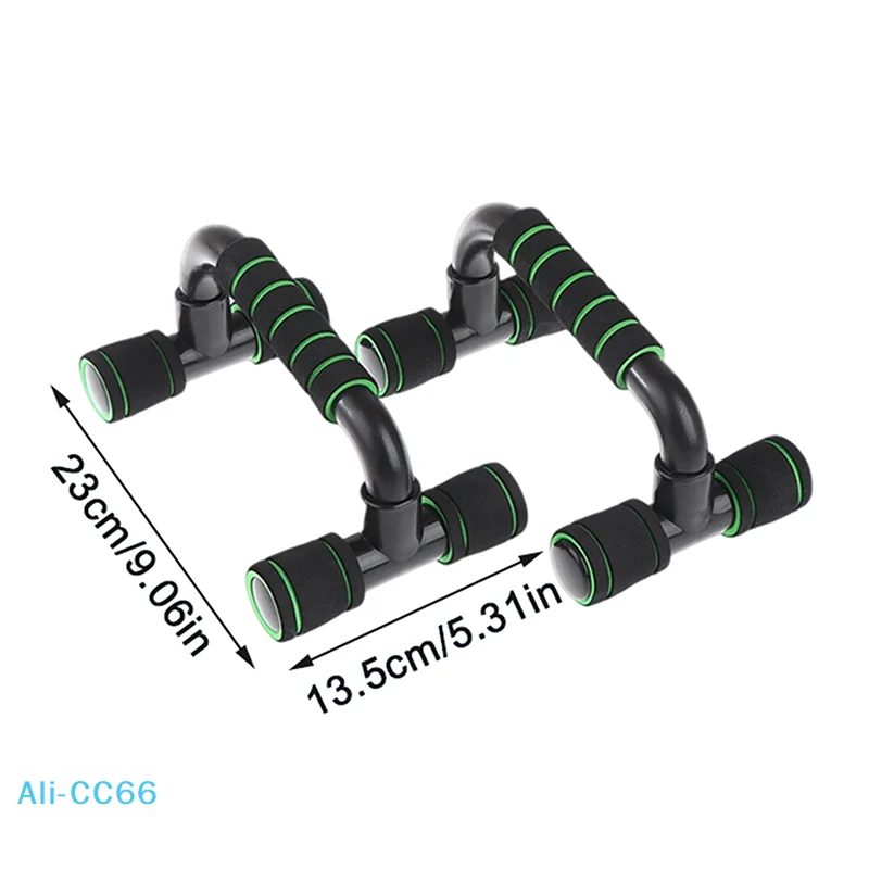 【C】1Pair Non-slip Push-up Support H-shaped Strong Pushup Bars Calisthenics Parallel Bars Muscle Training Push Up Stand