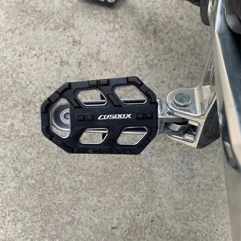 

For HONDA CB500X CB500 CB 500 X 500X 2013 - 2021 2022 2023 2024 Motorcycle Accessories Billet Wide Foot Peg Pedals Rest Footpegs