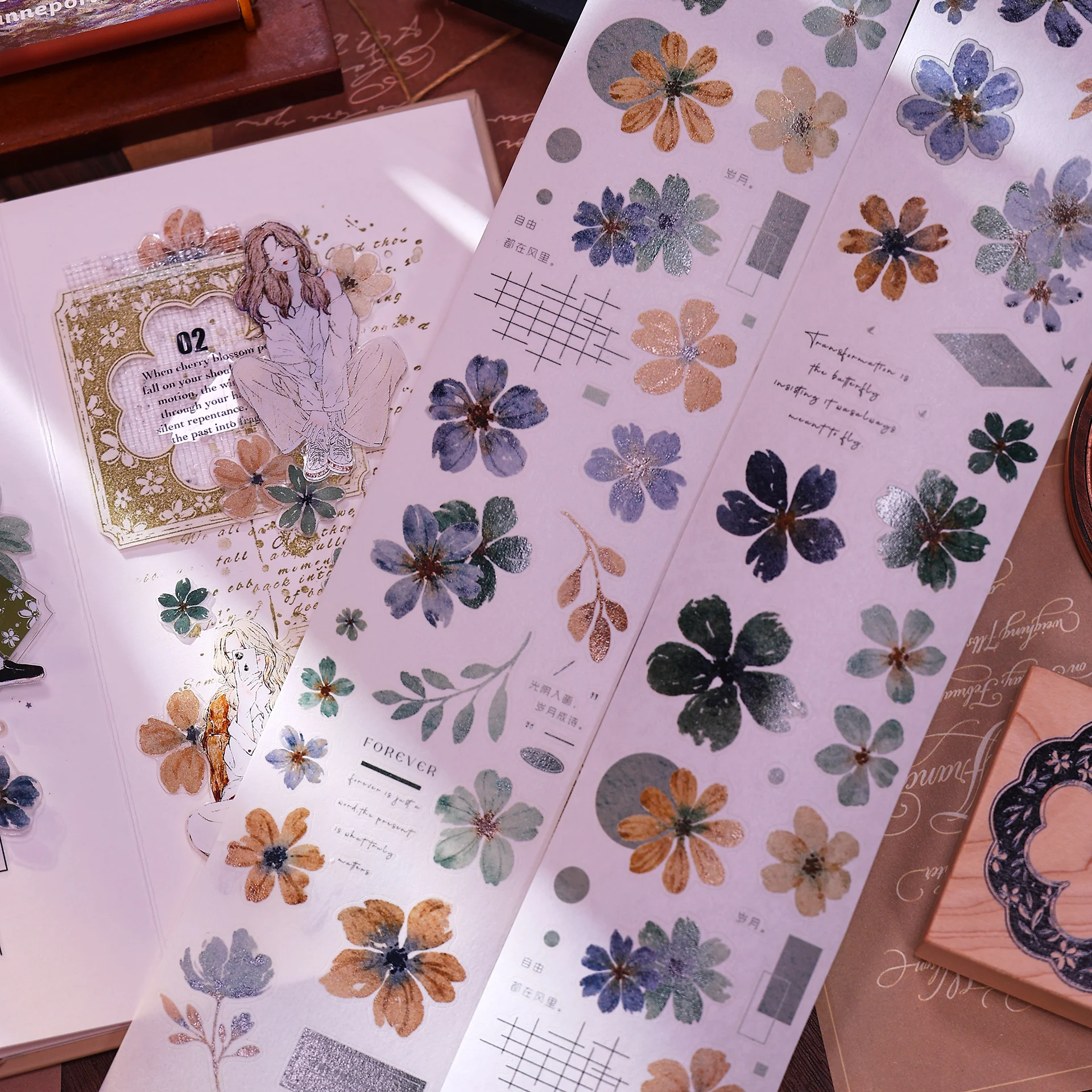 XiaoBaiJia Studio Vintage Yell - огляд і ціна Floral Tape Green