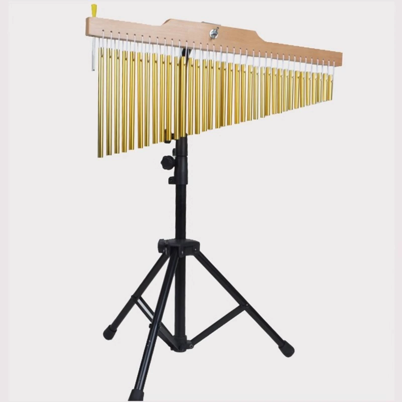 Floor Tripod Stand Stage Use Wind Chime Stand Music Gear Easy to Assemble Metal Build