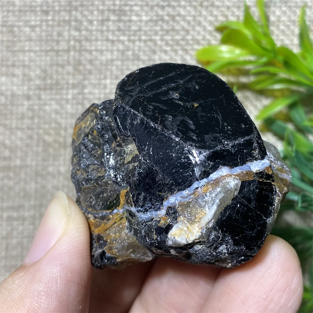 Natural Crystal Raw Black Tourmaline Specimen Reiki Quality Gemstone Meditation Mineral Energy Healing Beauty Stone Minerals