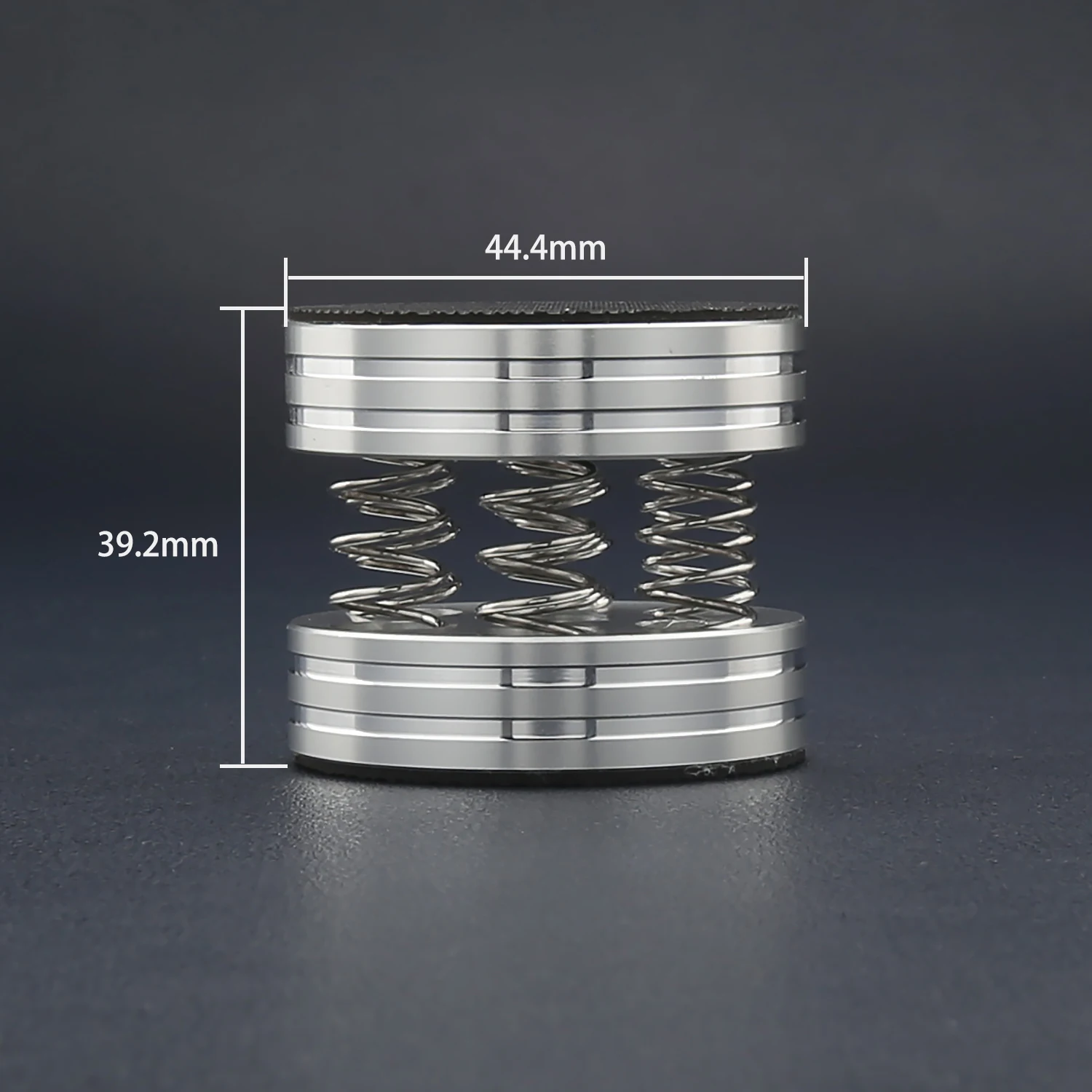 HiFi Aluminum Spring Isolation Feet Anti Vibration Speaker Spikes Pads Damping Stand for Amplifier Turntable DAC 4/8Pcs