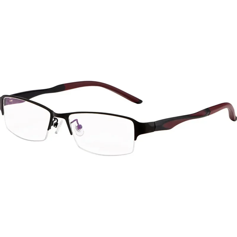 New Men's and Women's Blue Light Myopia Prevention Glasses Student Optics Finished Prescription Glasses 0 -0.50 -0.75 To -6.0