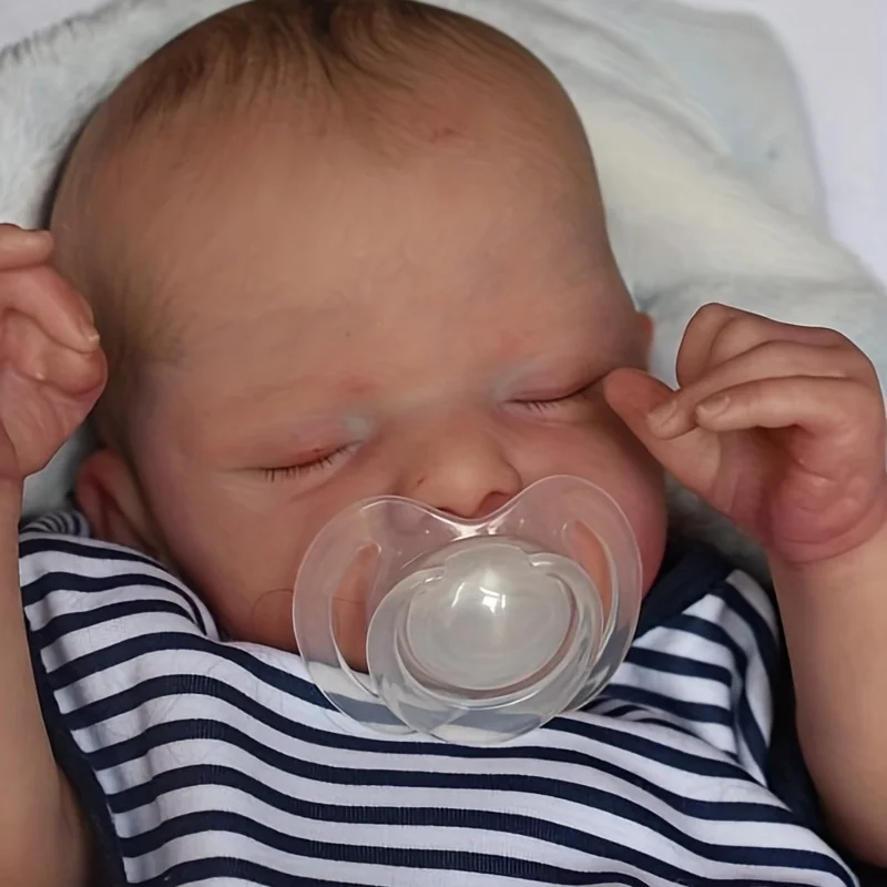 リアルなリボーンドール – 48cm 入浴可能なリアルなベビードール