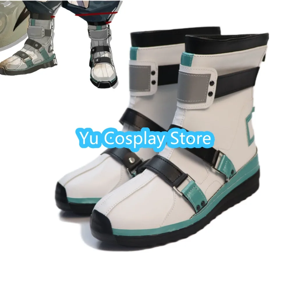 Arknights Jieyun Custom Cosplay Shoes - Plus Size Anime Expo Footwear