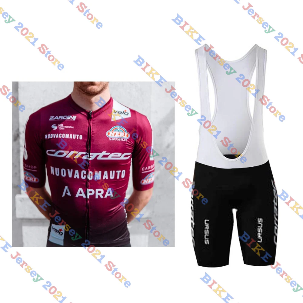 2022 Team Corratec Cycling Jersey Set Mens MTB Bike Clothing Bicycle Wear Short Quick Dry Maillot Culotte