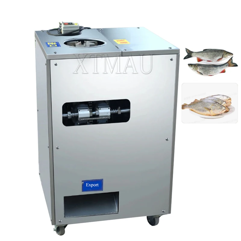 Open Fish Belly Back High Speed Fish Scales Processing Machine Fish Gutting Machine Fish Kill Machine