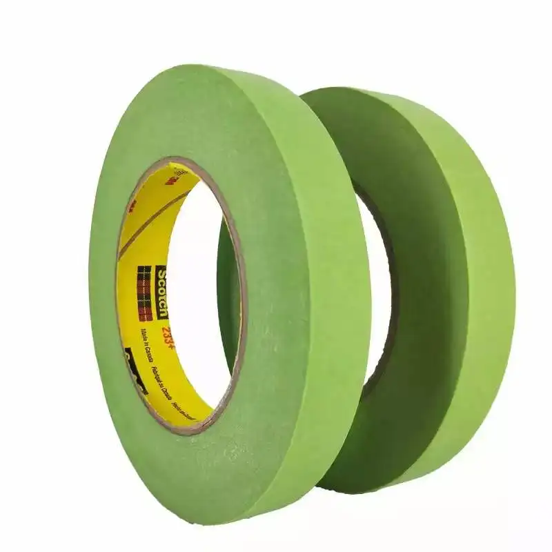 233+ Scotch Performance Green Masking Tape Automobile Decoration Spray Paint Cover Temporary Protective 12mm/36mm/48mm*55 1 Roll