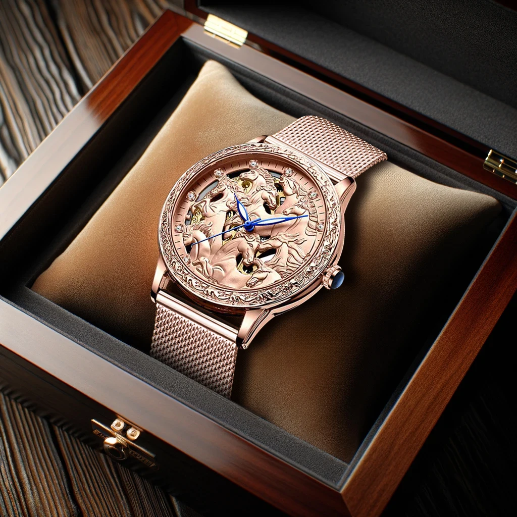 

Новые мужские часы в деловом стиле, высококачественные, атмосферные, нишевые, красивые, ретро, новые и универсальные механические часы с подсветкой