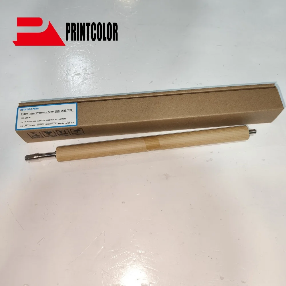 Rodillo de presión inferior del fusor para HP P1102 P1566 P1606 M1132 M1536 M1212 M1214 M1217 CP1525 M125 M127 M128 M201 M225 RC2-9208