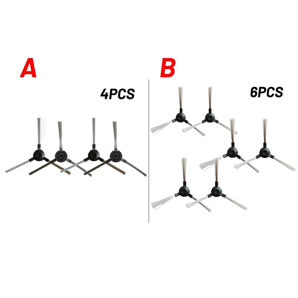 Zestaw szczotek bocznych 4/6 szt. do odkurzacza MyGenie X750 X990 ZX1000 P1 P2 P3 Szczotka boczna Narzędzie do czyszczenia zamiatarki domowej