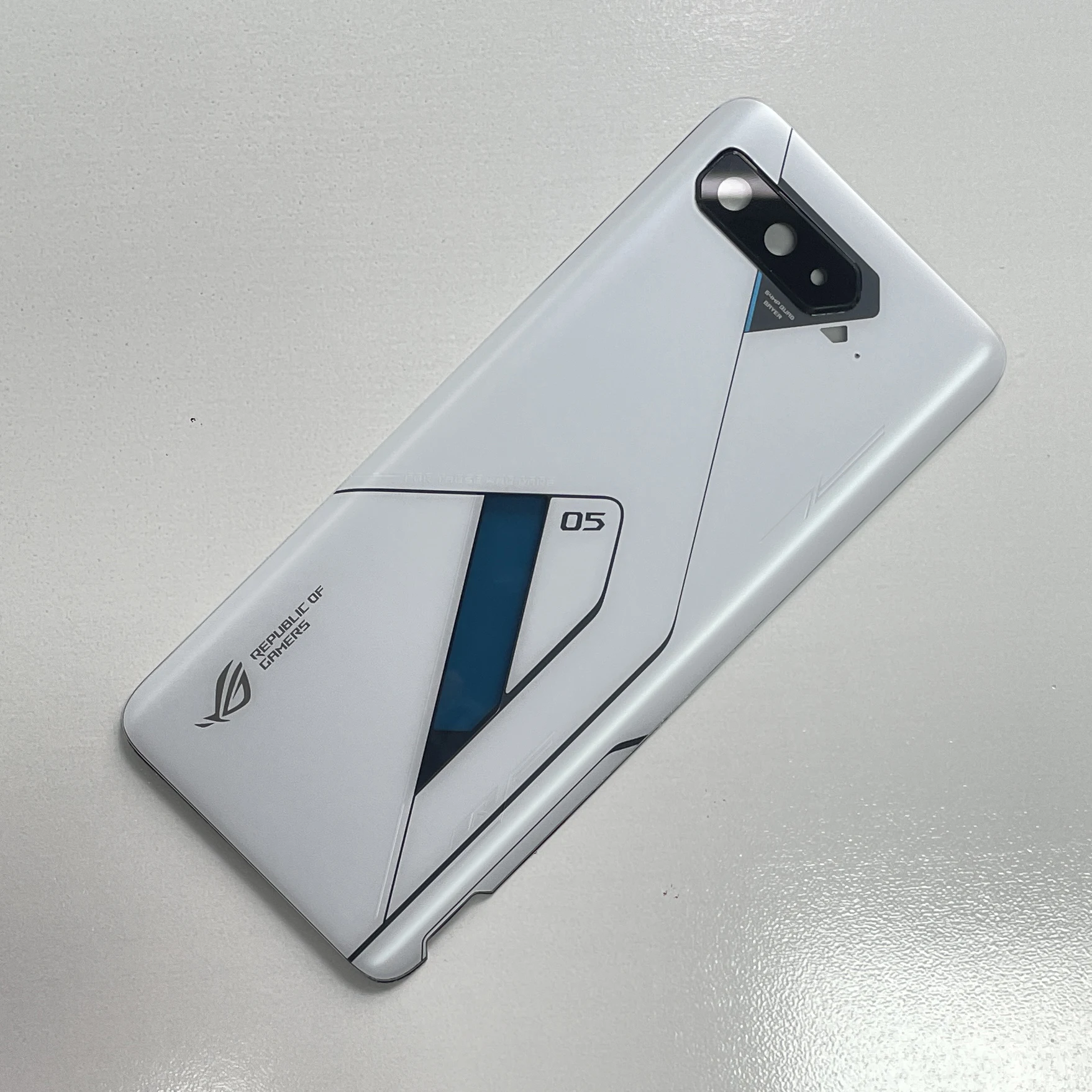 Original Back Cover For Asus ROG Phone 5 Ultimate Back Battery Cover Housing For Asus ROG 5 Ultimate ZS673KS Replacement Parts