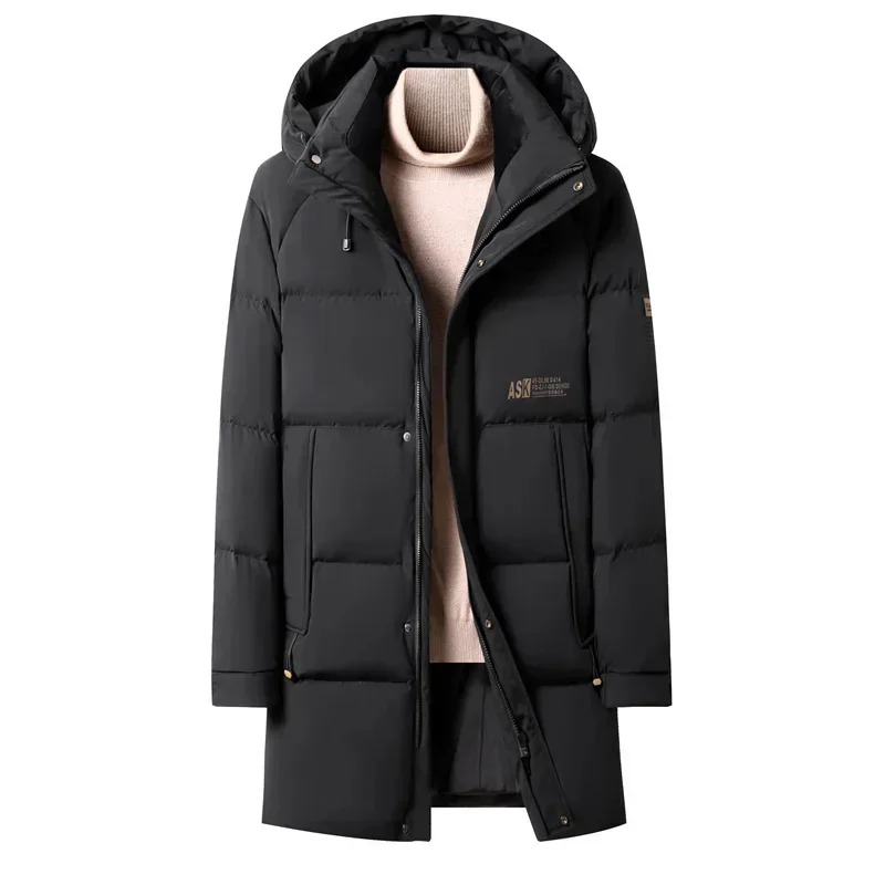 Long Down Jacket Man Duck Male Padding Designer Clothes Men Luxury Mens Padded Warm Winter Coat Casual Sack