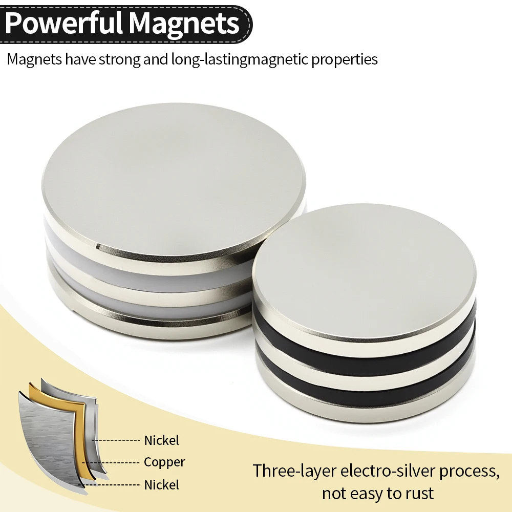 30x5mm N35 NdFeB Round Neodymium Magnet Super Strong Permanent Powerful Magnets Refrigerator DIY Craft Multi‑Purpose Magnetic