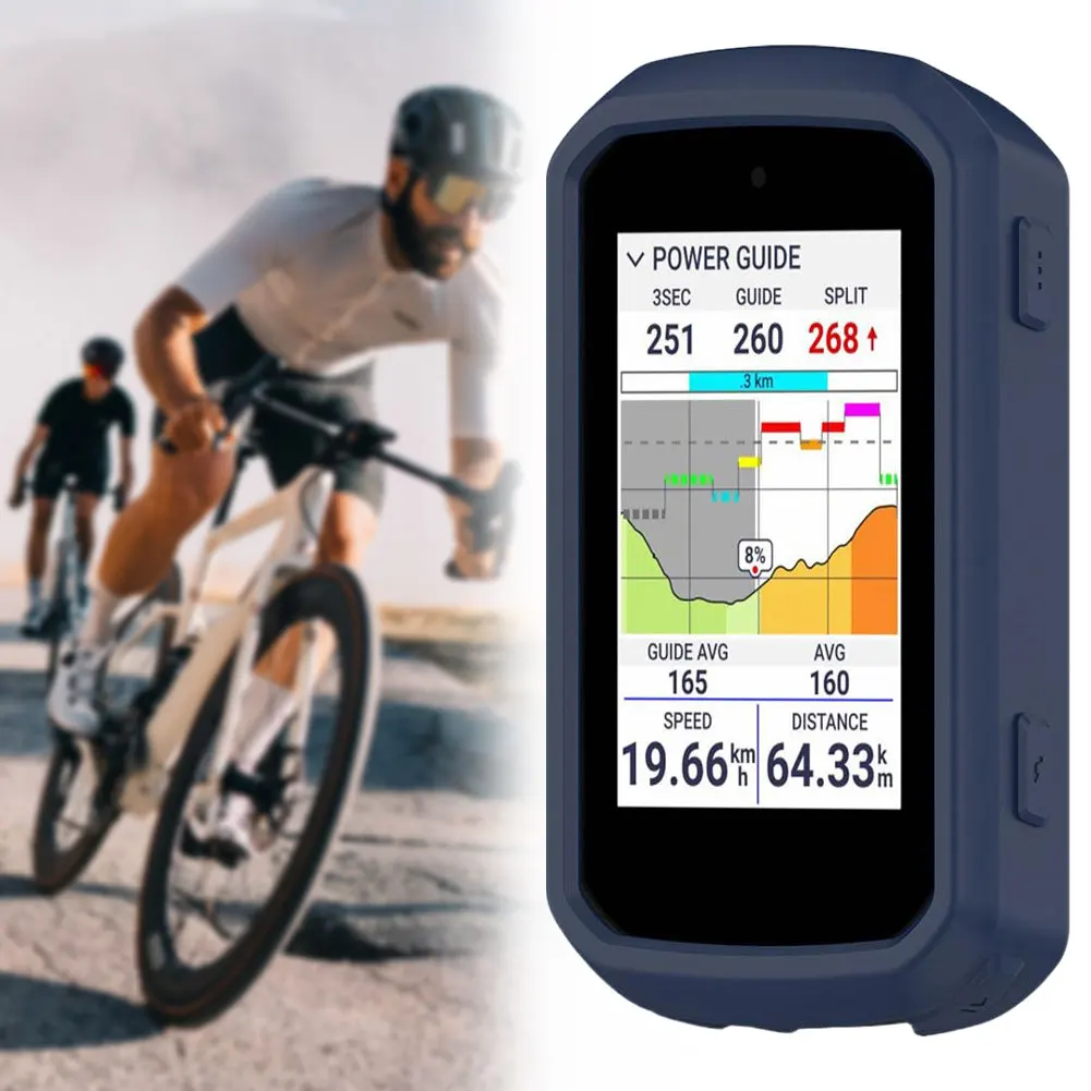 Bicycle Code Table Protective Cover Silicone Case For Edge 850 Enhanced Grip Mountain Biking Outdoor Cycling Adventures Journey view 3