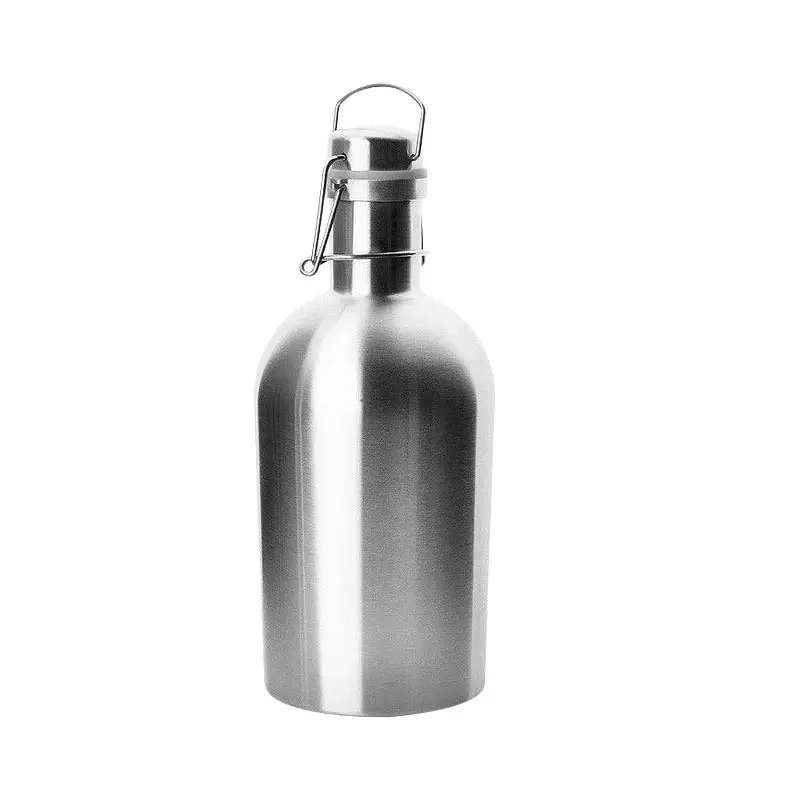 2L/64OZ Double layer heat preservation mini stainless steel beer keg