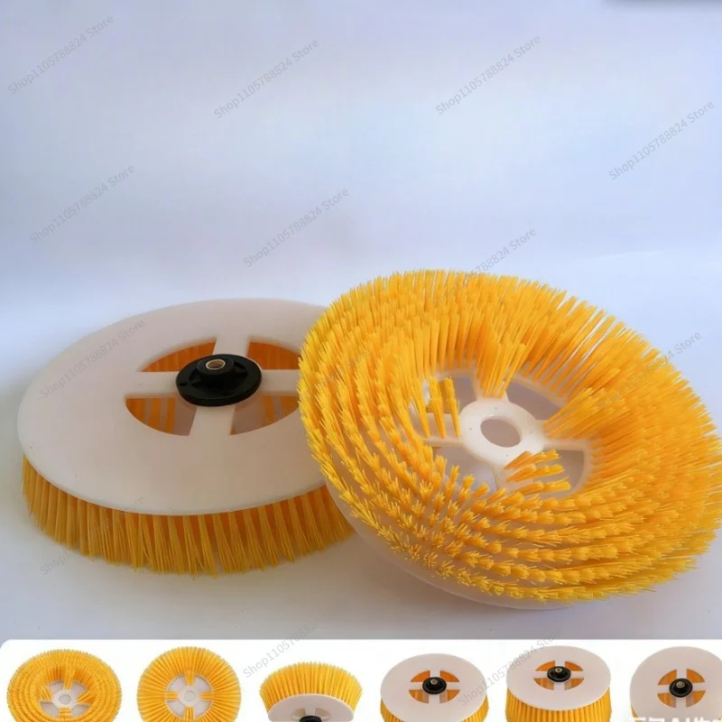 For Photovoltaic Panel Cleaning Brush Head Roof Solar Panel Glass Curtain Wall Cleaning Disc Brush Head