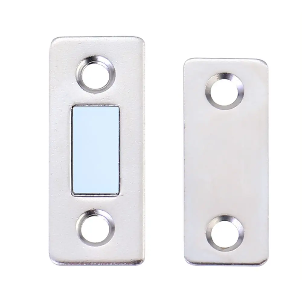 Ultra Thin Magnetic Cabinet Catch Door Closer Adhesive Invisible Latch Hardware For Home Furniture Cupboard Drawer Closure