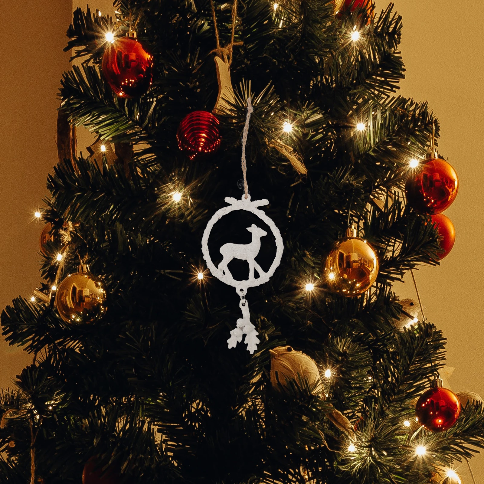 

Elk Pendant Creative Ornaments Tree Hanging Pendants Decor Christmas Decorations