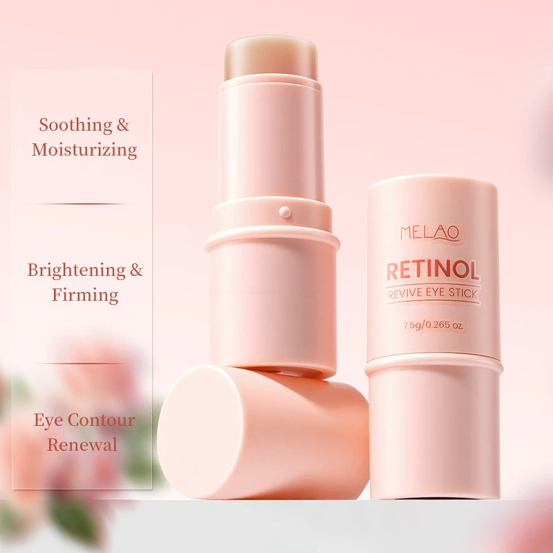 Retinol Eye Serum Stick Moisturizing Smoothing Firming Hydrating Eye Care Essence Roll On Massage Cream Removes Fine Lines