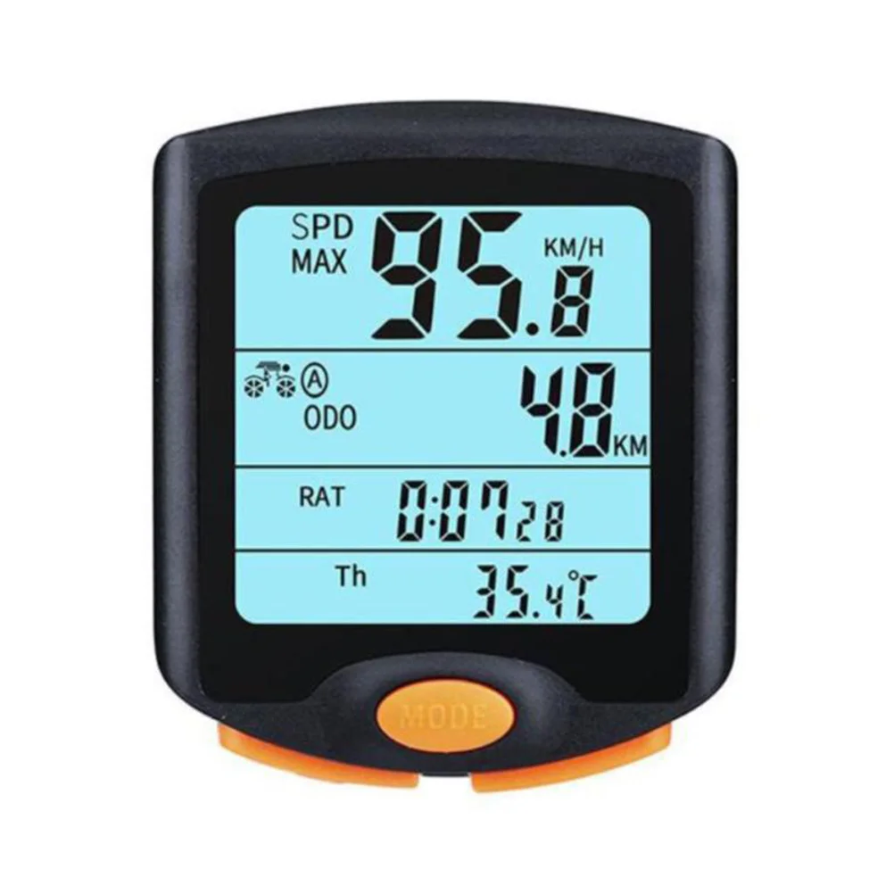 

Проводная водонепроницаемая таблица кодов велосипеда для велосипеда 4-40, секундомер для электрического мотоцикла, оповещение о скорости в реальном времени, пробег на велосипеде