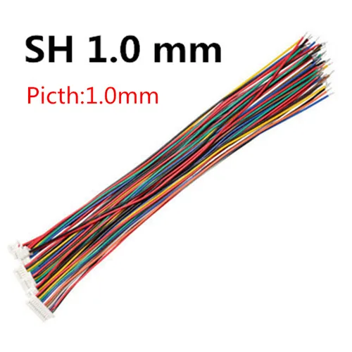 Imagen 2 del producto 10 Uds 1,0 1,25 1,5 2,0 2,54 SH/JST/ZH/PH/XH 1,0 MM 1,25 MM 1,5 MM 2,0 MM 2,54 MM 2PIN/3/4/5/6/7/10P conector hembra con cable