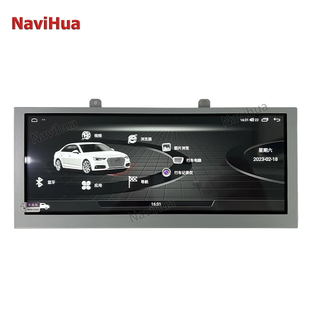 NaviHua for Audi A4L Q5 2009-2016 Android 8.8 Inch Car DVD Multimedia Player GPS Navigation Head Unit AutoRadio Carplay Monitor