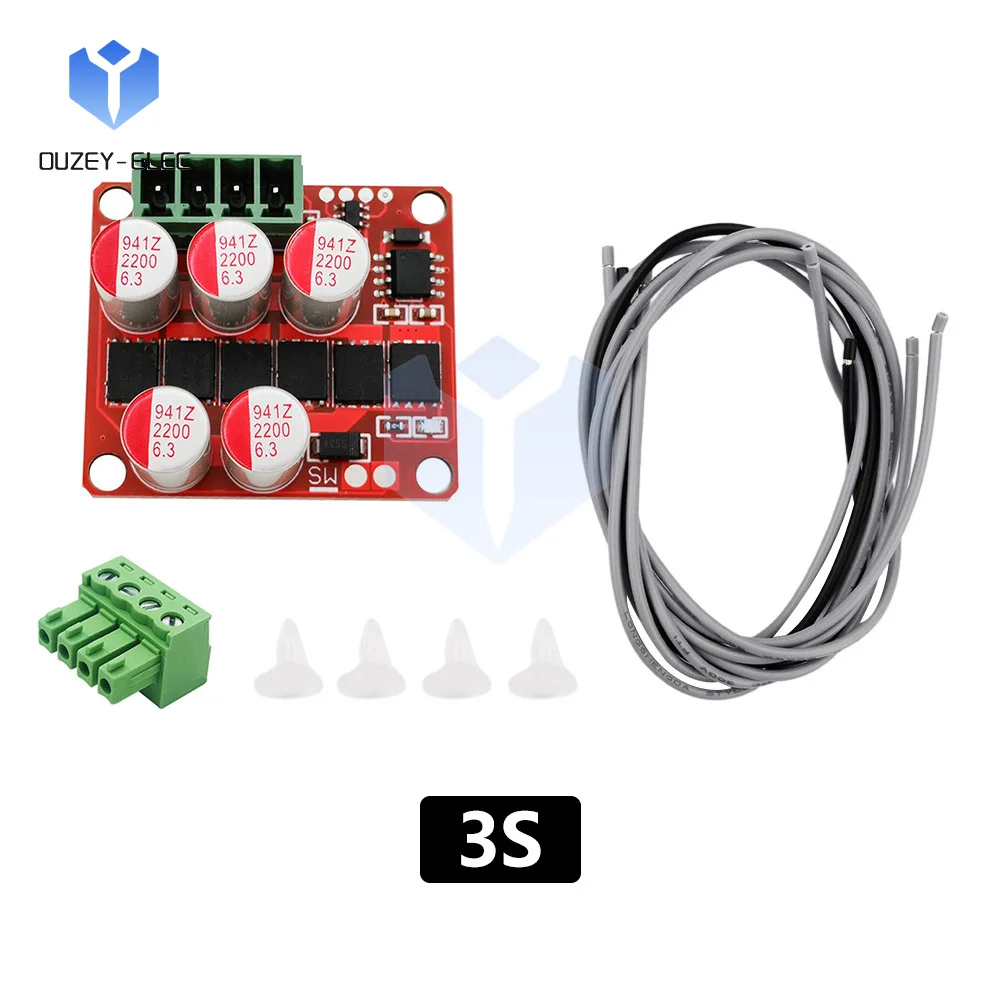 3S 6A Capacitive Active Equalisation Module Lithium Battery Charging Protection Board Power Battery Management System