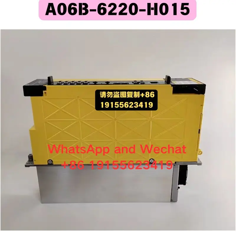 Used OEM disassembled parts A06B-6220-H015 Driver Functional test OK Quick delivery