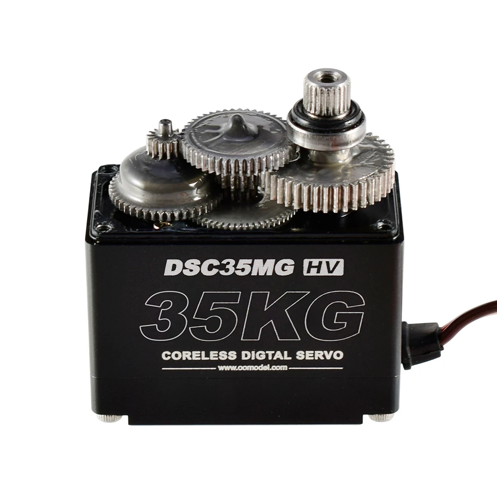 9imod Waterdichte Servo DSC35MG 35KG Metal Gear HV Coreless Digitale Servo voor RC Auto Boot Robot DIY