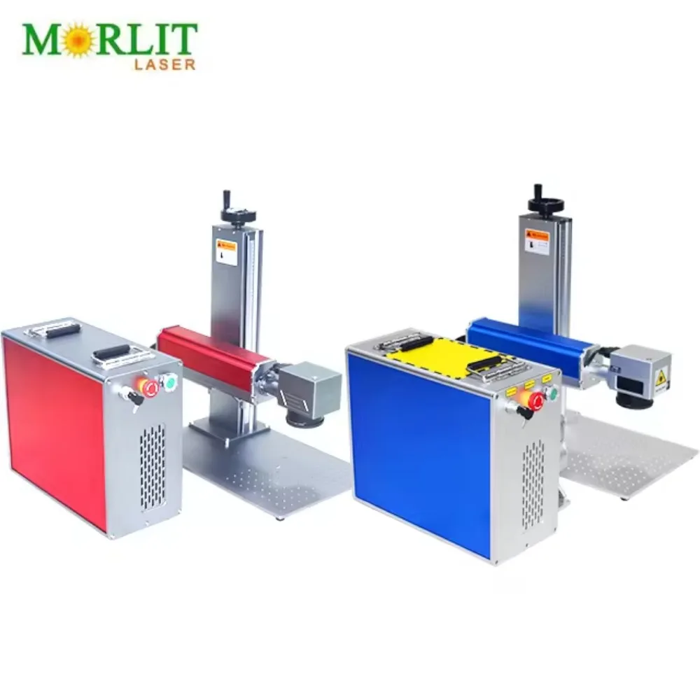 raycus jpt mopa 20w 30w 50w 100w portable mini fiber  marking machine metal jewelry gold ring steel plastic  marker