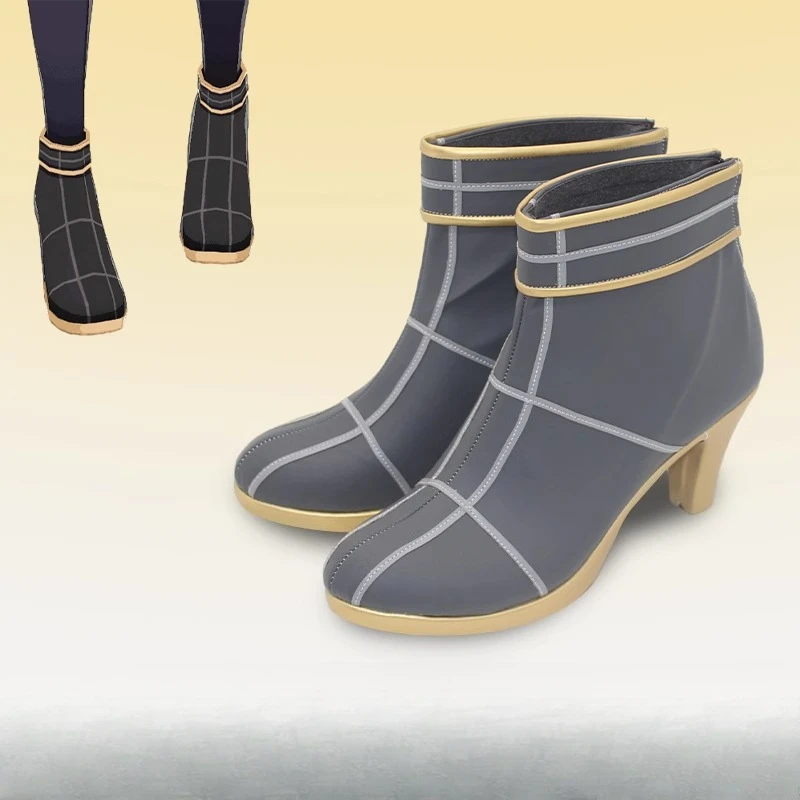Anime Game Pretty Manhattan Cafe Custom Made Cosplay Shoes Boots Carnival Party Halloween Chritmas Props