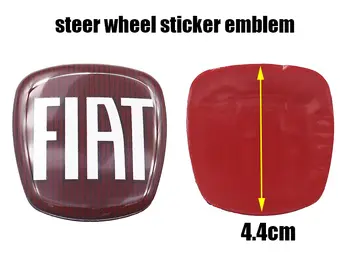 1個3D 44mm壓克力方向盤標誌貼紙,適用於菲亞特Abarth車型,汽車方向盤貼紙,汽車內裝標誌,汽車配件 10 最佳銷售 阿巴斯配件 - №2