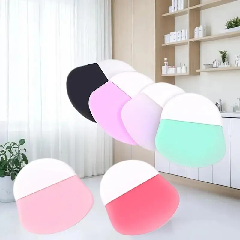 فرشاة قناع الوجه من السيليكون، كريم الوجه والعين، قناع الطين، مكشطة، فرش تنظيف الوجه، أدوات العناية بالبشرة المحمولة للسفر