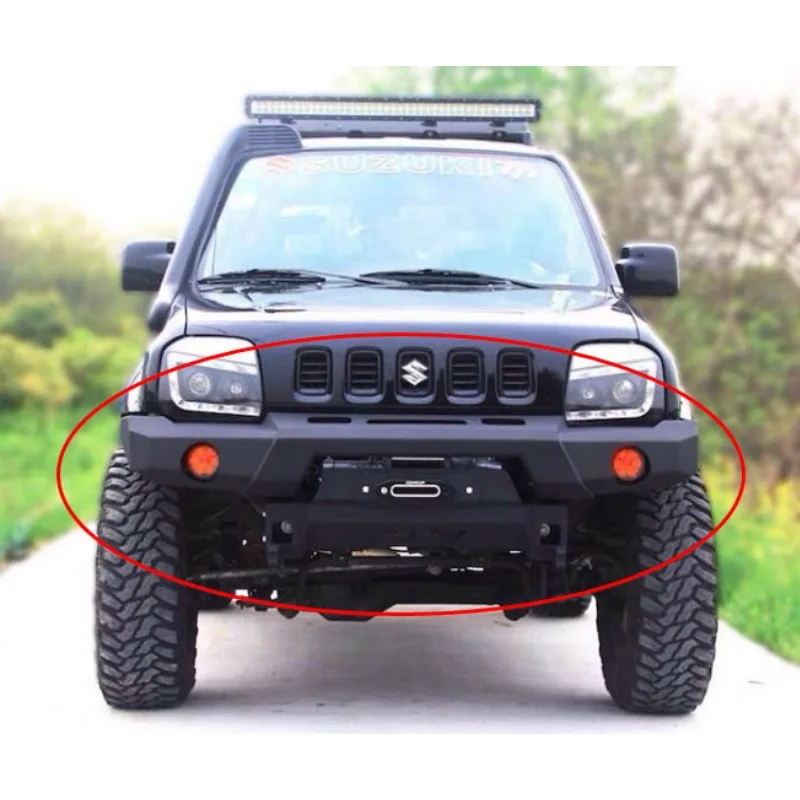 For 07-18 Suzuki Jimny OLIVER Modified Parts Mobile Suit Front Bumper